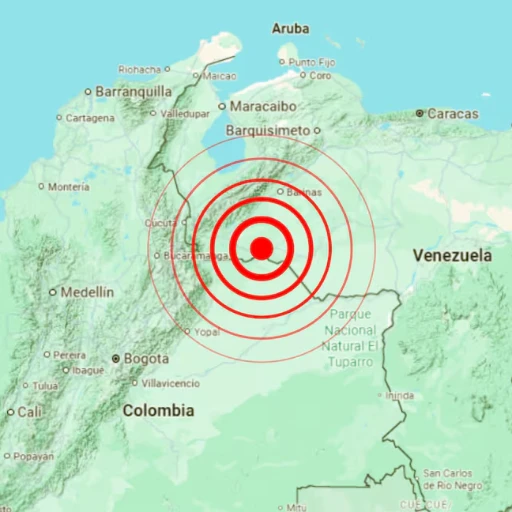 Temblores en Venezuela y Colombia hoy, 25 de septiembre — hora exacta, magnitud.